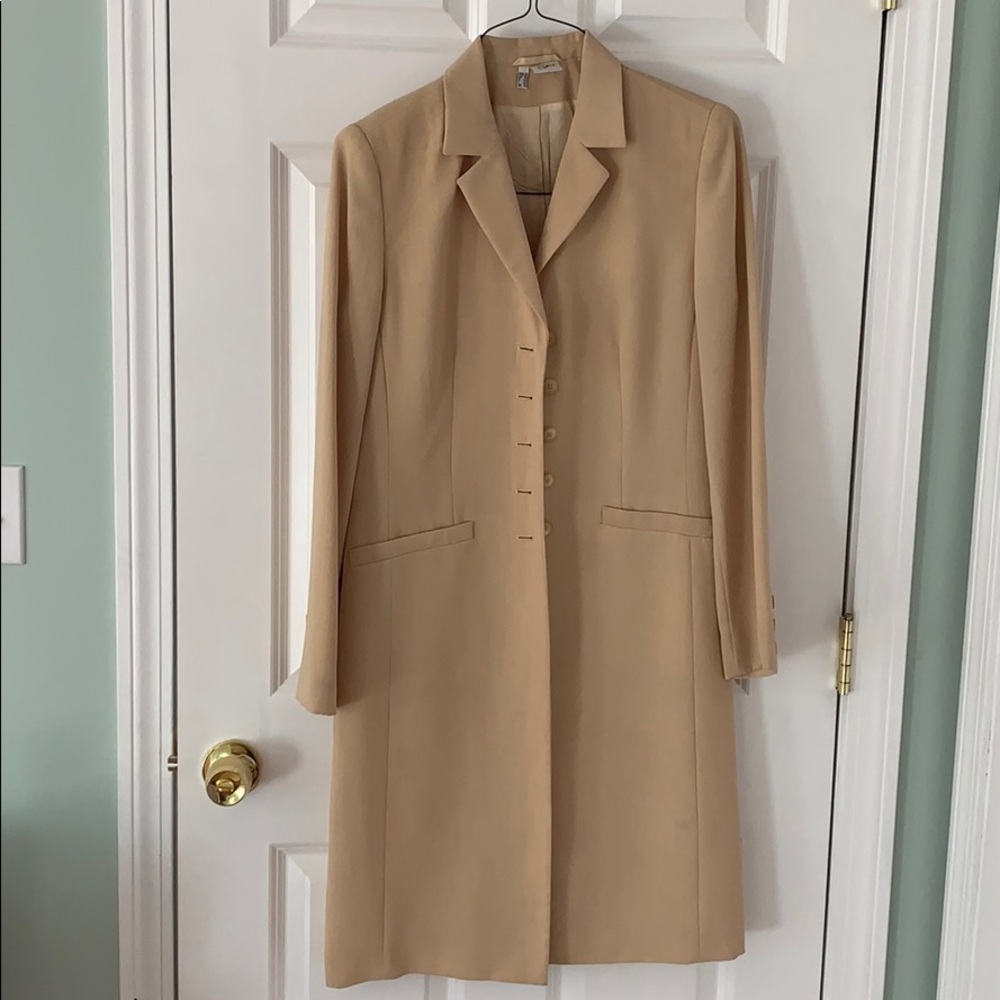 Long yellow jacket